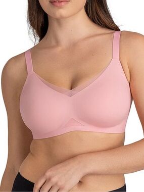 Honeylove Crossover Pink Wireless Bra XL++ (38F, 38G)